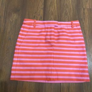 J Crew stripes skirt